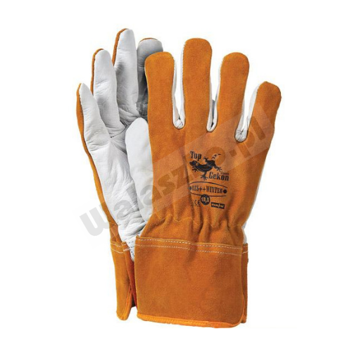 Rękawice spawalnicze długie szyte Kevlarem