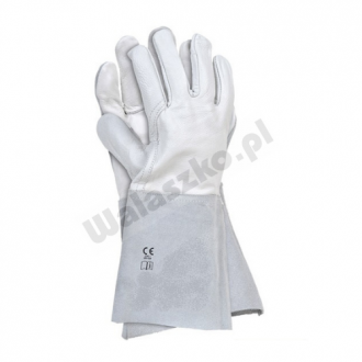 Rękawice spawalnicze długie skóra licowa LAMA Rękawice spawalnicze długie skóra licowa LAMA