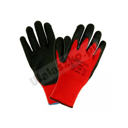 Rękawice robocze ocieplane powlekane lateksem